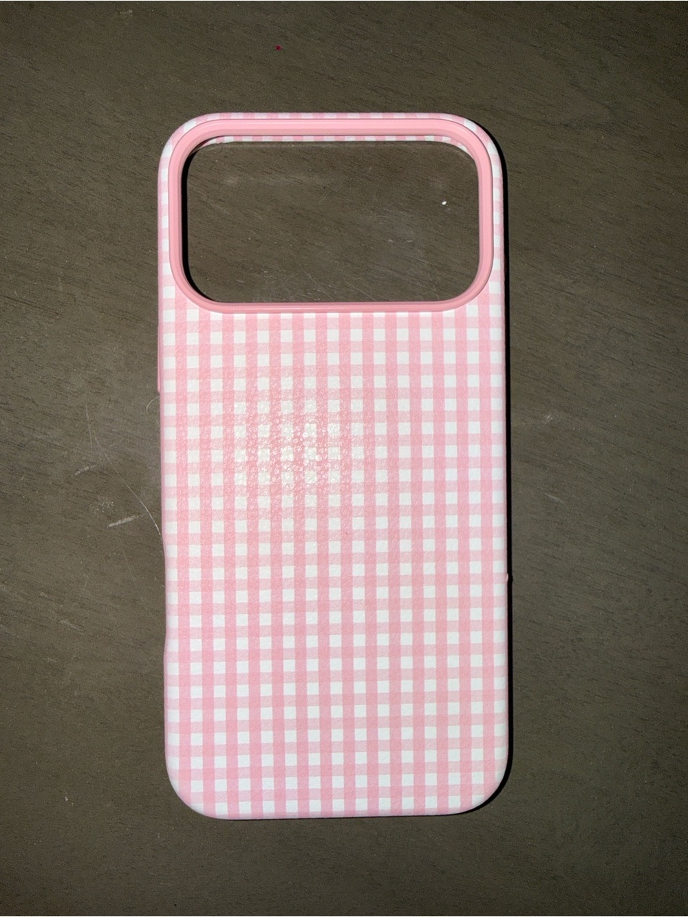 heyday Pink Gingham Slim Phone Case